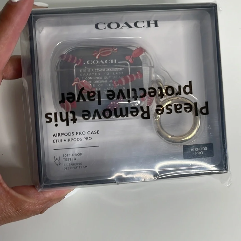 Coach Airpods Pro Case With Candy Print